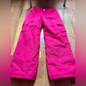 Falls Creek Girl Snow Ski Pant Large Magenta